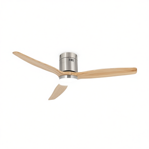 Ventilador de Techo LED de Madera de 132 cm con Luz, Producto de Primera Calidad - Product Image 2