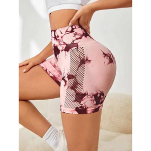 Mallas de Yoga para mujer, pantalones cortos de Spandex/nailon de secado rápido, mallas de Yoga, ropa de entrenamiento, mallas de Yoga para mujer - Product Image 3