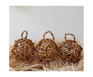 Vietnam ratán árbol de Navidad colgante estrella ornamento hecho a mano vacaciones decoración del hogar Material ecológico - Product Image 4