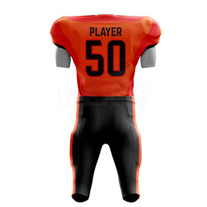 Vente directe d'usine uniforme de football américain respirant grande taille équipement de sport fabriqué au Pakistan - Product Image 2