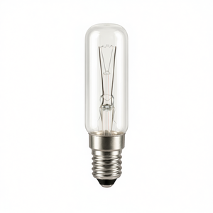 TUBULAR CL E14 40W Incandescent <b>Bulbs</b> 220/240V 26x80 - Product Image 2
