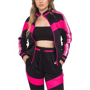 ชุดวอร์ม3ชิ้นสำหรับผู้หญิงชุดวิ่งจ๊อกกิ้งแฟชั่นฤดูหนาวดีไซน์ใหม่ - Product Image 4