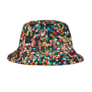 Meilleure qualité grande taille coton seau chapeaux sur mesure broderie Patch bas prix usage quotidien soie imprimé été dessin animé - Product Image 3