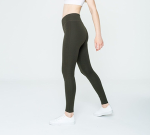 Leggings de Yoga Sin Costuras para Mujer, de Alta Elasticidad, Secado Rápido, Estiramiento en Cuatro Direcciones, Transpirables, Pantalones Deportivos de Cintura Alta con Efecto Levanta Glúteos, Color Sólido - Product Image 4