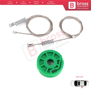 ชุดซ่อมมอเตอร์กระจกหน้าต่าง BWR5300 ประตูหลังซ้าย สำหรับ A6 C5 4B 1997-2005 Allroad 4BH 4/5 ประตู 4B0839461 - Product Image 2