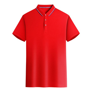 Chemise de travail personnalisable avec logo OEM, uniforme culturel brodé, T-shirt à manches courtes pour polo avec design vierge - Product Image 6