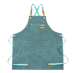 2025 Cotton Canvas <b>Aprons</b> With Multiple Pockets <b>for</b> <b>Men</b> and Women - Product Image 3