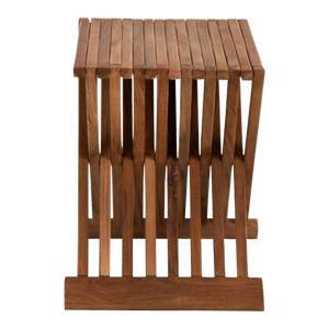 Foldable Traditional Teak Coffee Table Eco-Friendly Waterproof Outdoor Side Table Lightweight <b>Patio</b> <b>Bistro</b> Table Home Furniture - Product Image 5