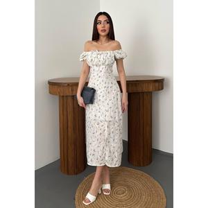 Vestido Floral Lila de Verano - Lila - Product Image 1