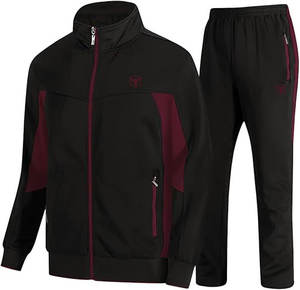 Conjunto de dos piezas de ropa de fabricante al por mayor, sudaderas con capucha y sudadera de gran tamaño de lana personalizada, conjunto de chándales para correr para hombre - Product Image 5