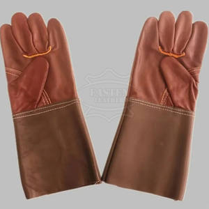 ถุงมือเชื่อม TIG ถุงมือนิรภัยหนังทนความร้อนผลิตจากปากีสถาน - Product Image 2