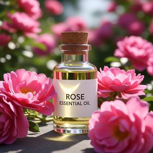 Aceite esencial de Rosa orgánico puro al por mayor a granel para aromaterapia y cosméticos faciales de la piel del fabricante - Product Image 2