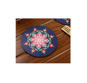 Ustensiles de cuisine Dessous de plat imprimés en MDF Tapis et tampons de forme carrée de qualité supérieure design dernier cri simple imprimé en émail - Product Image 6