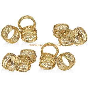 Latest Designing Wholesale Napkin <b>Ring</b> <b>Cheap</b> Price Attractive Designing Large Size Metal Tissue Napkin <b>Ring</b> by ARC Export - Product Image 5