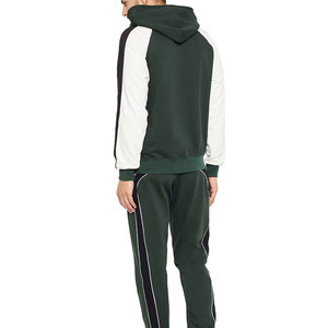 Survêtement sur mesure de haute qualité 100% coton pour hommes motif solide vêtements d'hiver séchage rapide respirant élégant couleurs personnalisées bas - Product Image 5