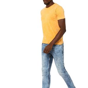 Camiseta de Color Sólido con Lavado Ácido, Bajo MOQ, Material de Algodón Puro, Color Personalizado, Camiseta de Hombre con Lavado Ácido, HECHA POR HAIDIII SPORTS 2026 - Product Image 1