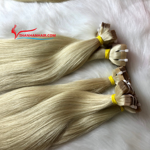 SUPER VENTE Extensions de cheveux avec ruban de couleur chaude Extensions de cheveux crus vietnamiens sans enchevêtrement sans mélange Grand en stock - Product Image 3