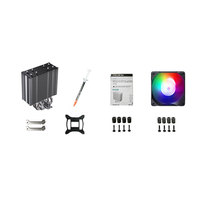 PHANTEKS Polar Bole S4 ARGB Desktop CPU Radiateur de refroidissement par air simple ou double tour Heatpipe Dissipation thermique