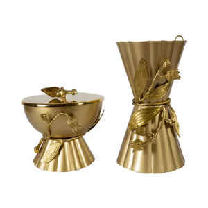 Fantástico diseño, quemador de incienso de latón puro pulido en oro, difusor de aromaterapia para oficina en casa de alta calidad al mejor precio - Product Image 3