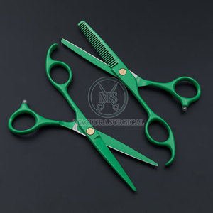 Tijeras de corte de pelo de peluquero de acero inoxidable resistente a la oxidación para recorte de precisión, tijeras de peluquero de grado de salón - Product Image 6