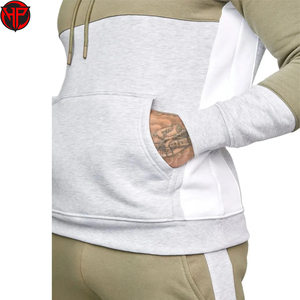 Survêtement à capuche en molleton respirant pour homme, taille 3XL, logo personnalisé 2025, streetwear d'entraînement unisexe, jogging, plus - Product Image 4