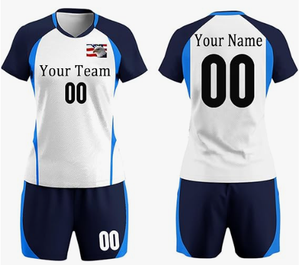 ชุดวอลเลย์บอลสำหรับผู้ชายเครื่องแบบวอลเลย์บอลดีไซน์ตามสั่งพิมพ์โลโก้ได้ตามต้องการ - Product Image 1