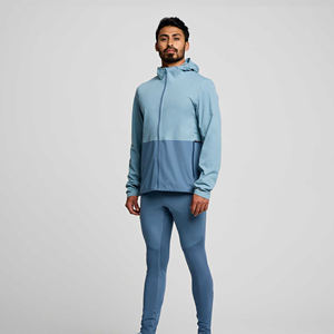 Veste coupe-vent pour homme personnalisée avec impression par sublimation 2026, col montant fin, vêtements d'extérieur pour le printemps, avec capuche pour la saison hivernale - Product Image 3