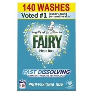 Cápsulas de Detergente Ecológicas Fairy para Ropa, Aptas para Pieles Sensibles, 140 Lavados - Product Image 1