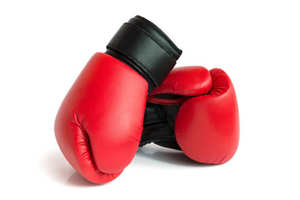 Pour gants d'entraînement de boxe professionnels antidérapants pour fermeture en cuir PU imperméable pour adultes - Product Image 5