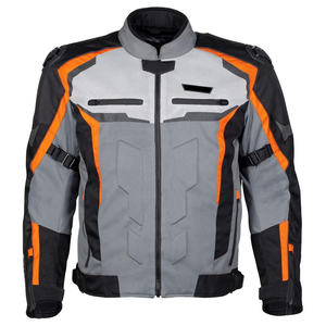 Chaqueta de carreras textil recubierta de lona para corredores de automóviles al aire libre cuello alto a prueba de viento e impermeable ropa de invierno para jinetes - Product Image 2