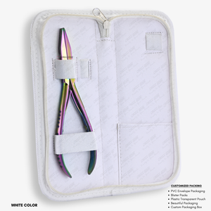 Latest Tape extension pressing plier flat surface tape in plier Comfortable hand <b>grip</b> <b>hair</b> extension plier maintenance tool - Product Image 3