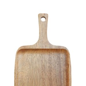 Plateau de service en bois de forme régulière fait main de qualité Offre Spéciale pour la décoration de table dans les hôtels et les restaurants - Product Image 5