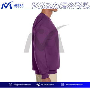 Sudadera de cuello redondo ultrasuave de alta calidad para hombre, 240 gramos, tejido acogedor, sólido, duradero, bordado para uso diario, clima frío - Product Image 4