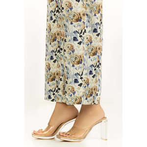 Ensemble coordonné décontracté IPST-55333 en crêpe de viscose imprimé à manches trois-quarts pour le printemps/été - Product Image 2