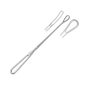 ที่มีคุณภาพสูง Bumm มดลูก Curettes ทื่อ #0-10มิลลิเมตรผ่าตัดและนรีเวชวิทยาเครื่องมือผ่าตัด28-31เซนติเมตร - Product Image 4