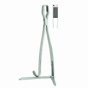 Gran oferta, fórceps de sujeción de hueso Kern de acero inoxidable de 19cm, trinquete Manual, instrumentos quirúrgicos ortopédicos, cirugía ósea aprobada por CE - Product Image 4