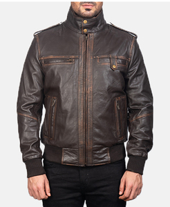 Veste en cuir personnalisée de haute qualité pour hommes du Pakistan High Street Style Brand New Most Popular for Motorbike Use Offre Spéciale - Product Image 6