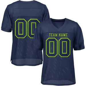 Maillot de rugby en maille fabriqué au Pakistan Nouveau style Maillot de rugby en maille uniforme de football américain Maillot de football américain - Product Image 5