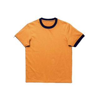 T-shirt Ringer pour homme, vêtements grande taille, style streetwear, 100% coton, manches courtes, vêtements décontractés d'été, tricot régulier respirant - Product Image 3