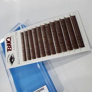 Pestañas postizas individuales de visón de alta calidad, pestañas personalizadas, etiqueta privada y paquete de logotipo, bandejas de lujo, vendedor - Product Image 2