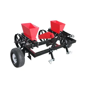 Corn Pneumatic Planter Tractor 4 Rows Corn Planter With Fertilizer Hopper