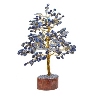 Amatista 300 Chips Alambre dorado Árbol de piedras preciosas Compre árboles de cristal curativos Árboles tallados para decoración a los mejores precios en línea - Product Image 6
