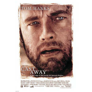 Modern Style Cast Away Paper <b>Poster</b> for Wall Use - Product Image 1