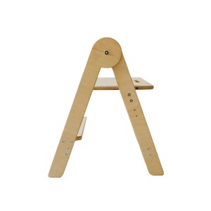 Taburete plegable de madera MDF Natural personalizado para adultos y niños, rectángulo para el hogar moderno, dormitorio, sala de estar, lavabo de baño - Product Image 3