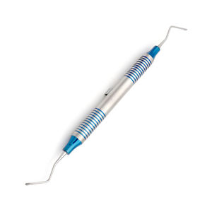 Détartreur dentaire en acier inoxydable Détartreur de faucille postérieure Détartreur de tartre dentaire Sonde Grattoir Examen Nettoyage des dents - Product Image 2