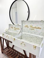 Coffre de rangement moderne et élégant, coffre robuste à utiliser pour la maison, le jardin, la ferme, la chambre à coucher, le salon, la chambre d'amis, etc.