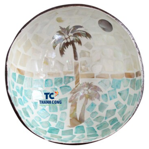 Exportateur de confiance Bol à noix de coco et Bol à noix de coco nacre Vietnam Vente en gros Meilleure qualité Prix abordable à long terme - Product Image 1