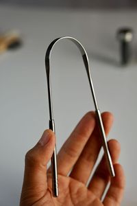 Limpiador de lengua de cobre puro para una limpieza higiénica de la lengua y mantenimiento del aliento fresco - Product Image 4