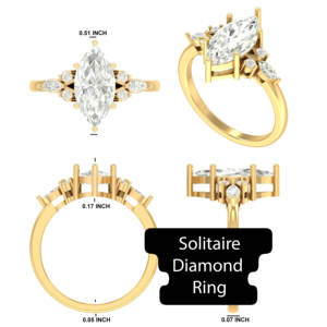 Fabricantes de joyería 925 Sliver Moissanite Anillo de compromiso elegante para mujer hecho a medida con nuevo diseño - Product Image 6