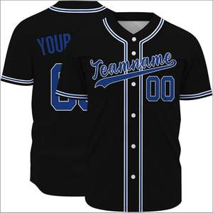 Jersey de Béisbol Personalizado de la Mejor Calidad 2024 para Hombre y Mujer, Ropa Deportiva Transpirable de Talla Grande con Nombre, Número y Logotipo Impresos - Product Image 1